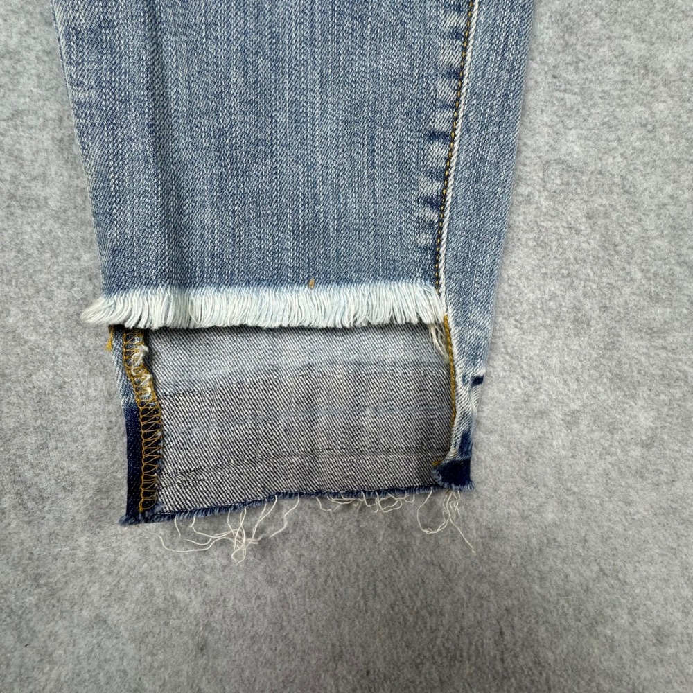 Hidden Jeans Amelia Skinny Distressed Step Hem Jeans Light Wash HD7261-LT 28 - Picture 2 of 8